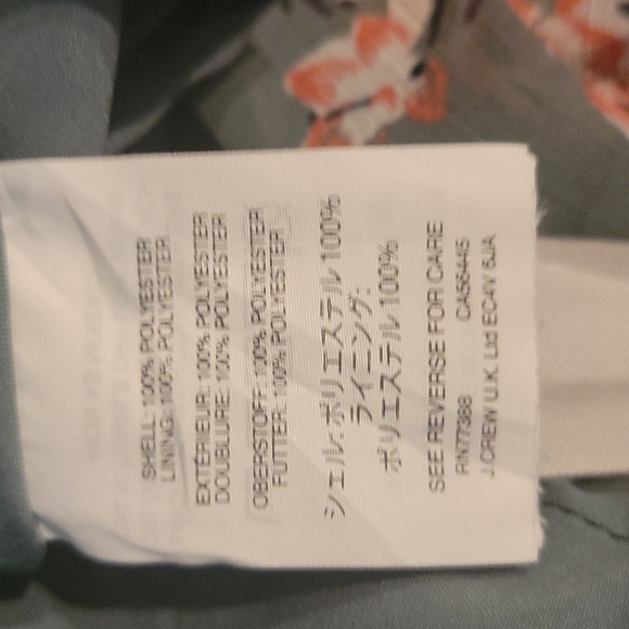 MADEWELL MARGUERITE DRESS IN BUTTERFLY GARDEN WOMEN SIZE 2 - Picture 16 of 16